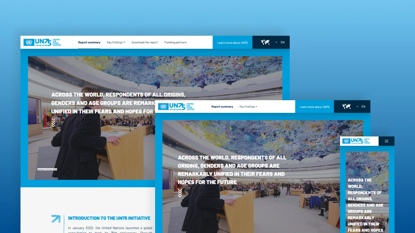 Full editorial spread showing the data density of the report